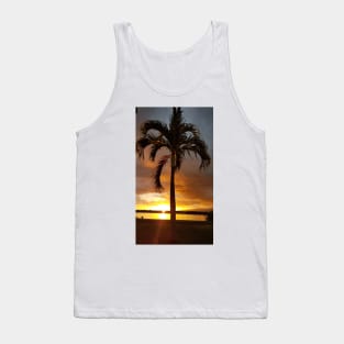 Hawaiian tropical palm tree Tank Top